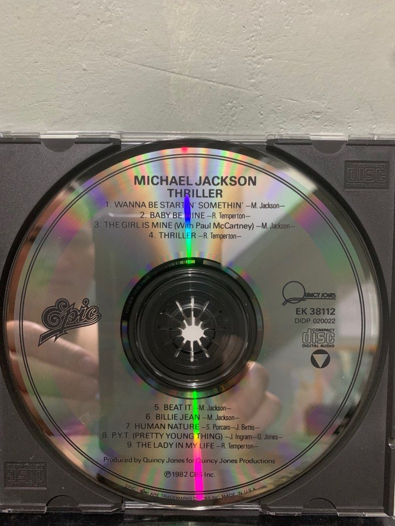 Michael Jackson CD (Category: CDs & DVDs) located in Las Pinas. Submitted by kinganalog (Listing ID 1291599161, Image 3). Description: Michael Jackson CD in very good working condition, available on our shop King Analog in Las Pinas. Payment can be made via Gcash, pickup via Lalamove or Grab at buyer’s account and expense. Thanks a lot!.