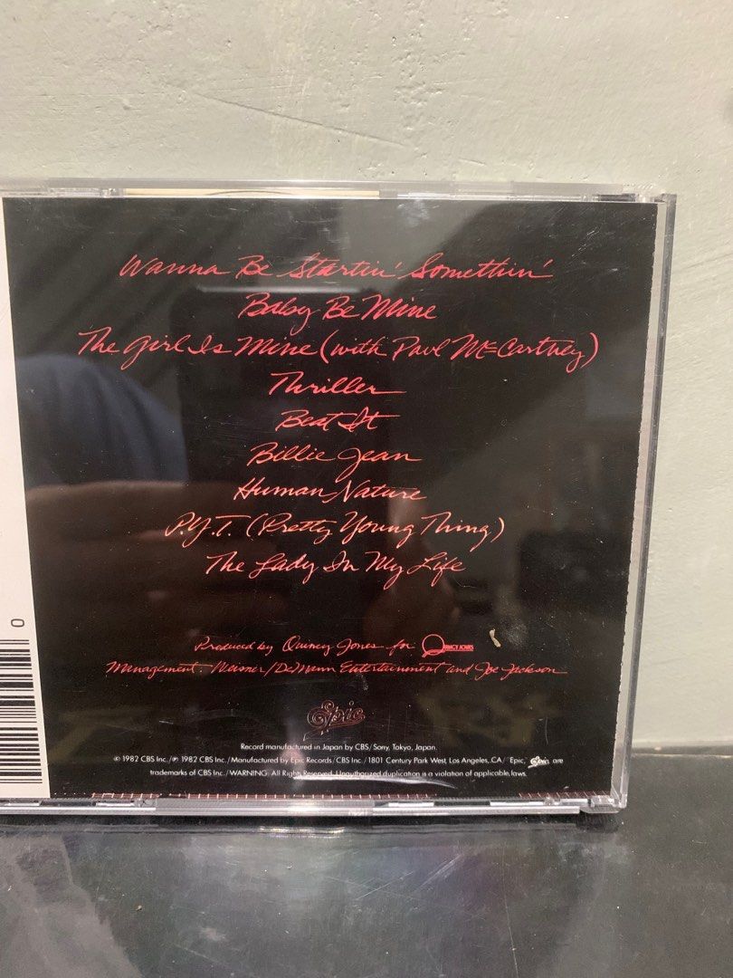 Michael Jackson CD (Category: CDs & DVDs) located in Las Pinas. Submitted by kinganalog (Listing ID 1291599161, Image 2). Description: Michael Jackson CD in very good working condition, available on our shop King Analog in Las Pinas. Payment can be made via Gcash, pickup via Lalamove or Grab at buyer’s account and expense. Thanks a lot!.