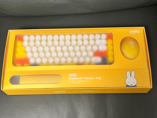 Miffy Keyboard + Mouse + Pad