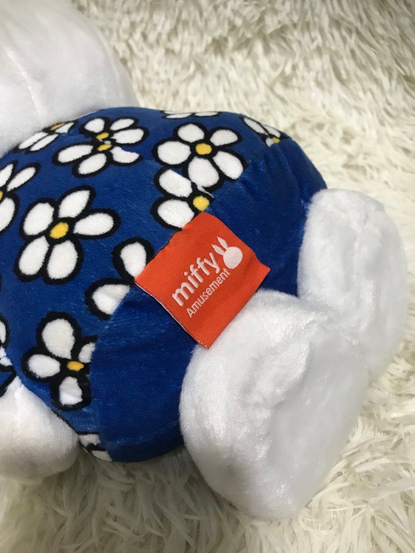 Miffy rare floral blue dress large 18", Hobbies & Toys, Toys & Games on Carousell Miffy rare floral blue dress large 18", Hobbies & Toys, Toys & Games on Carousell