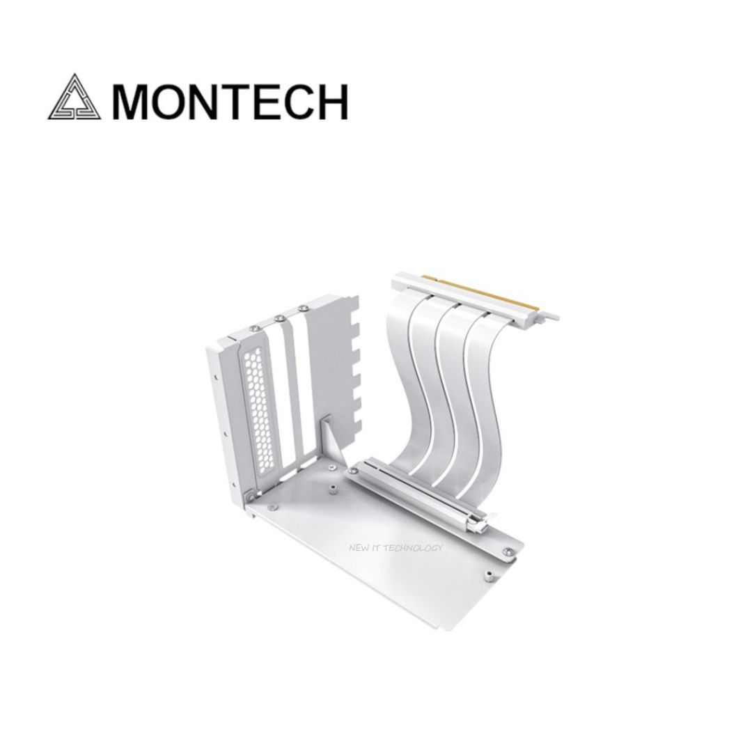Montech VGM Vertical Graphics Card GPU Mounting Kit with PCIE 4.0 Riser ...