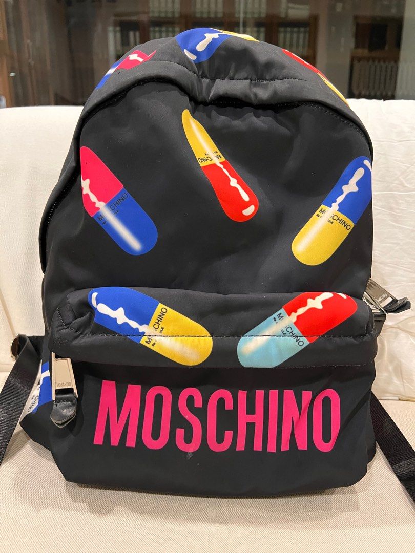 Moschino deals pill backpack