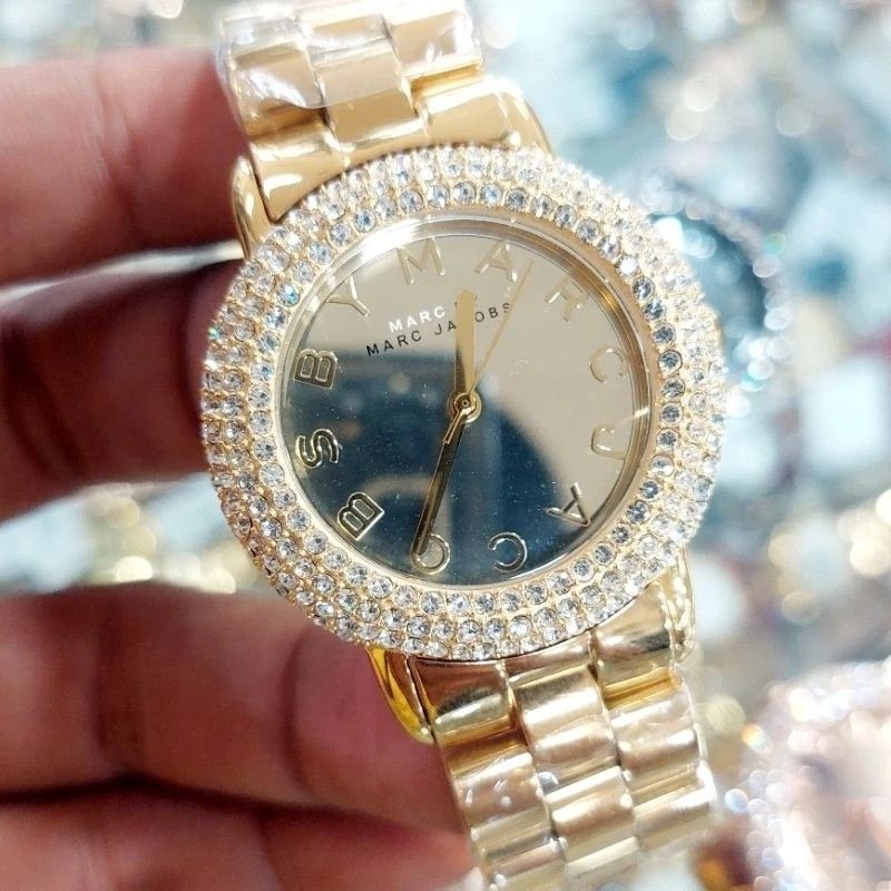 Mr MARC JACOBS Crystal Women Watch ORIGINAL