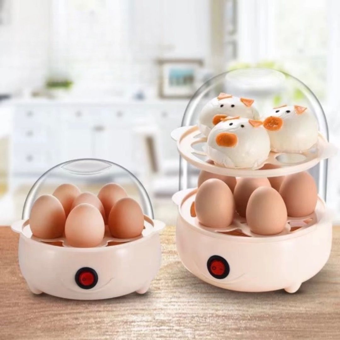 Multilayered Egg Steamer Automatic Electric Egg Steaming Cooker