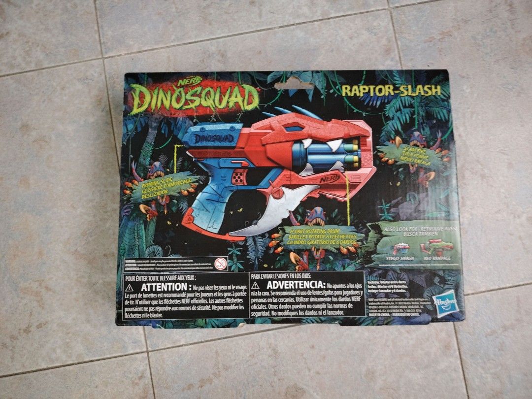 NERF dinosaur gun, Hobbies & Toys, Toys & Games on Carousell