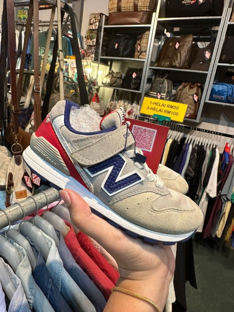 New balance 996 beige red shop