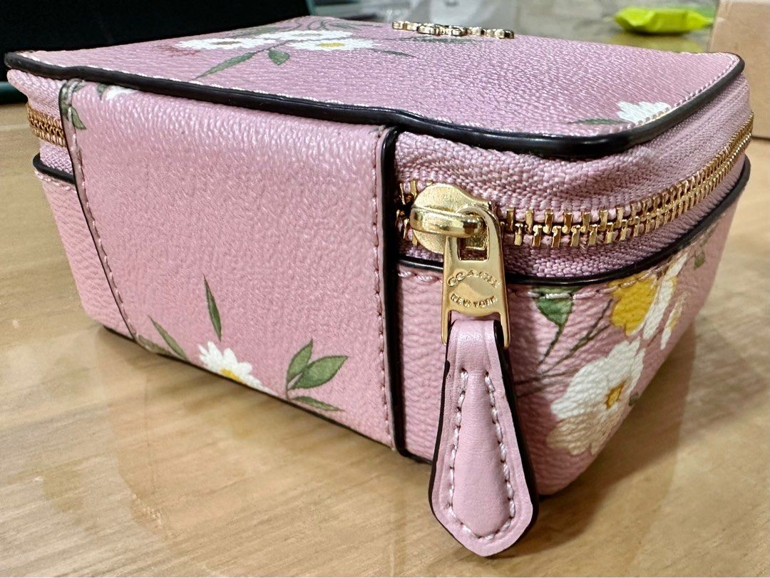 Coach jewelry bag shop