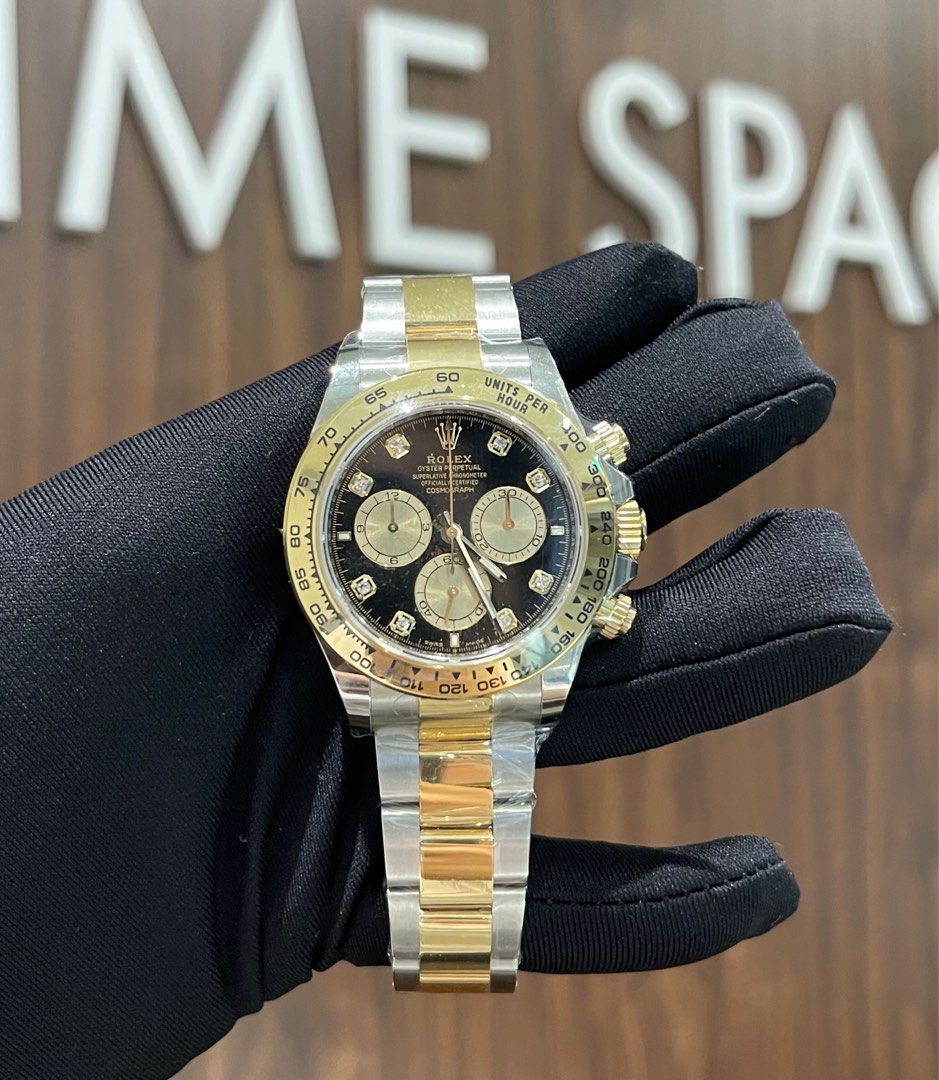 NEW MODEL Rolex Daytona 126503 two tone half gold with diamonds