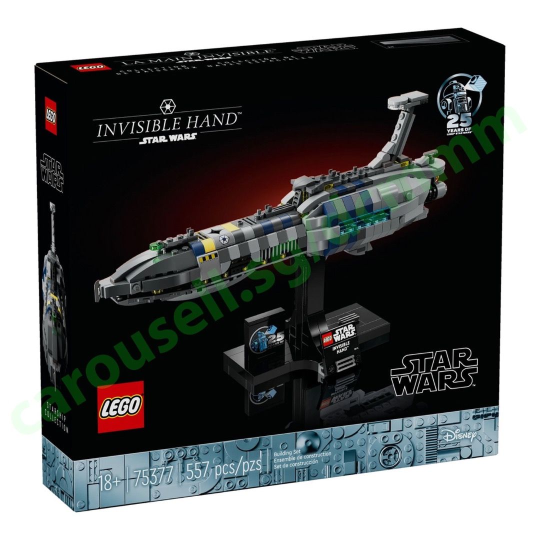 New Sealed LEGO Star Wars 75377: Invisible Hand 25th