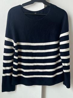 New UNIQLO 3D KNIT LONG SLEEVE CREW NECK SWEATER