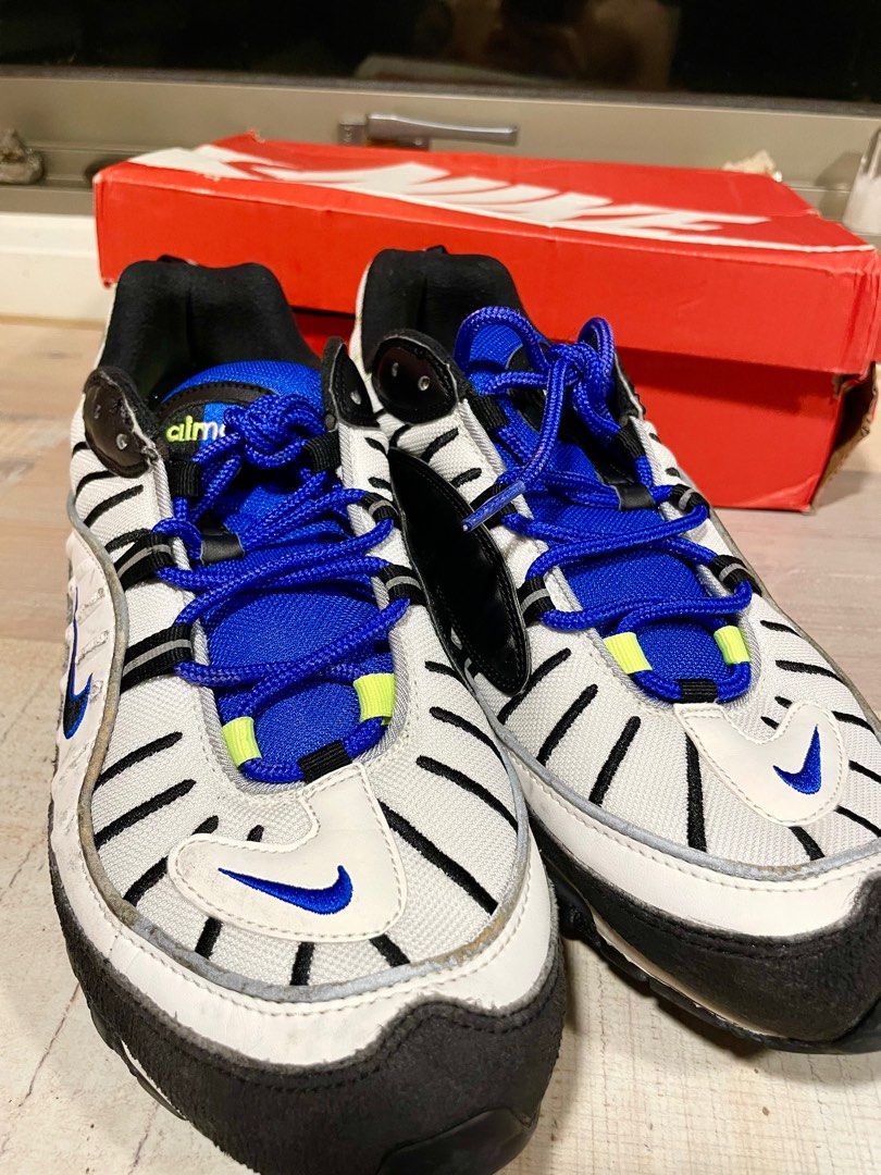 nike air max 98 blue volt