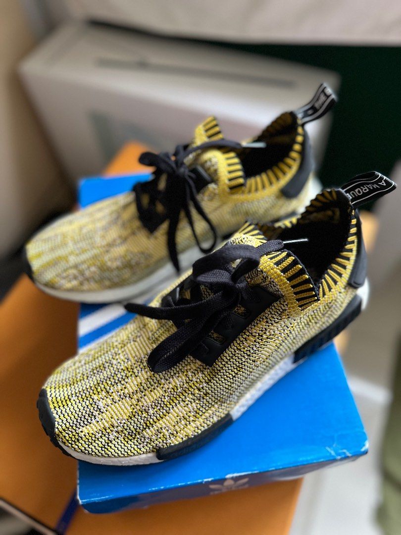 NMD Runner camo primeknit Men s Fashion Footwear Sneakers on