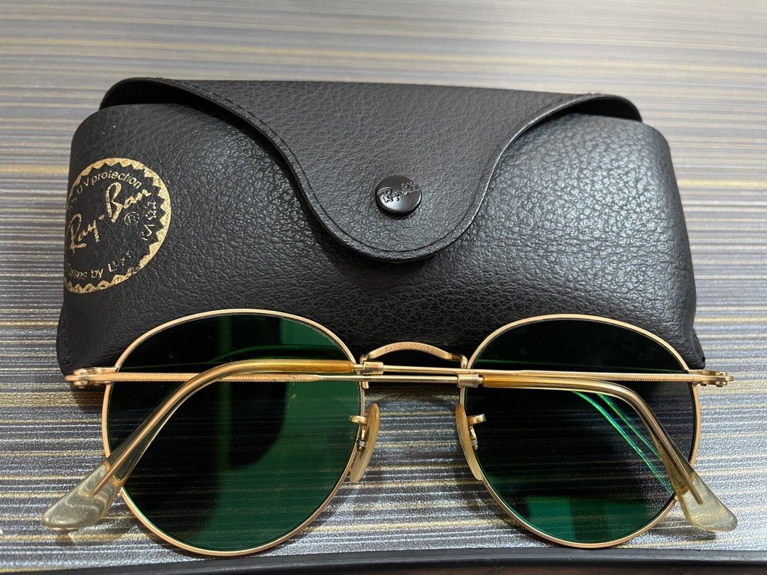 Original Preloved Rayban Polarized 50x21mm size (Category: Sunglasses & Eyewear) located in Paranaque City. Submitted by kjoyyy (Listing ID 1291646640, Image 2). Description: Original Preloved Rayban Round Metal Polarized 50x21mm size With original case Good condition Please check pics for details.