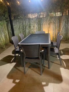 Outdoor Table Chair Garden Set