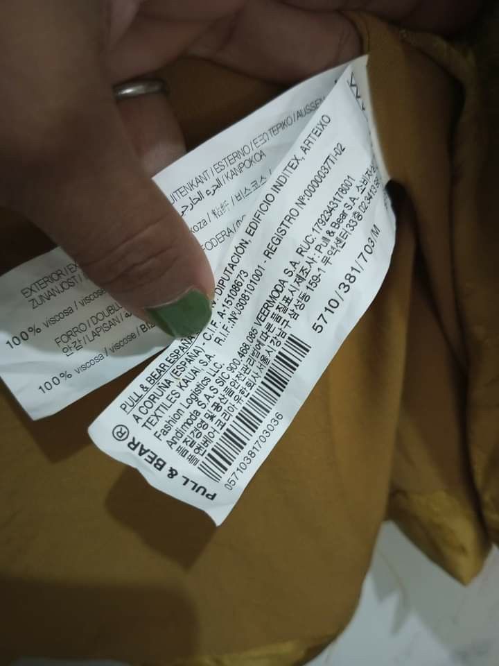 Outer Pull Bear size, Fesyen Wanita, Pakaian Wanita, Baju Luaran di