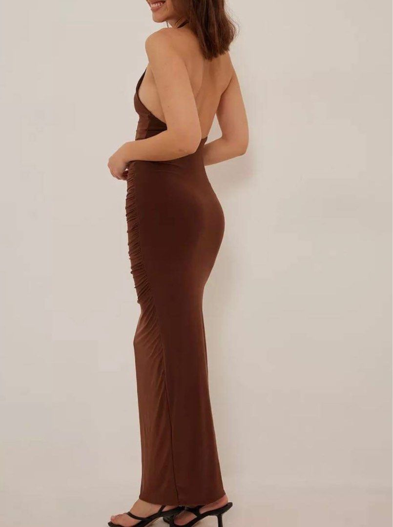 Maxi Dress with High Side Slit