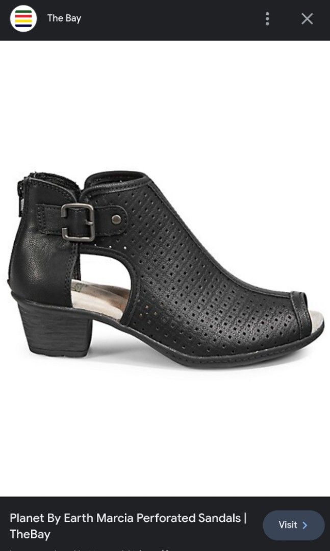 Earth peep toe booties store