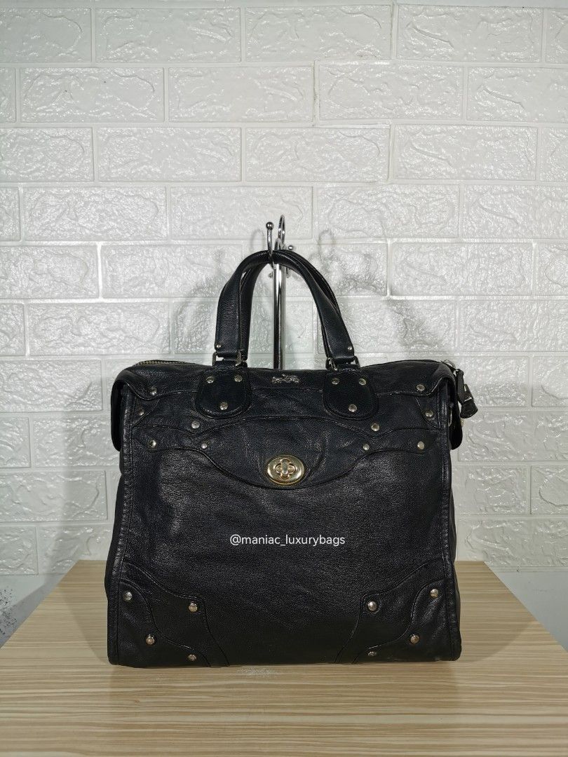 Coach rhyder 33 satchel in soft hot sale grain leather