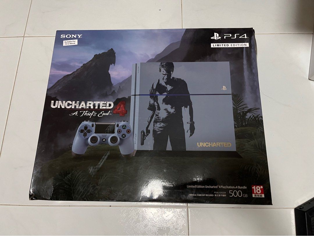 Uncharted discount ps4 console