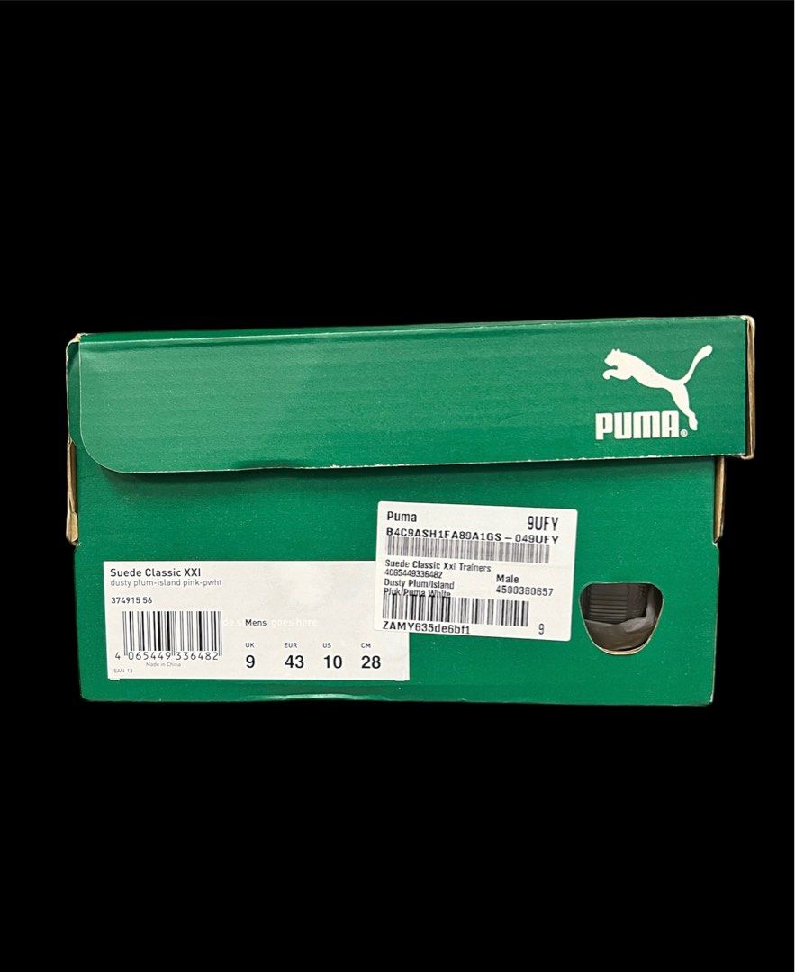 PUMA Suede Classic XXI Mens Lifestyle Shoes Green 374915 81 – Shoe