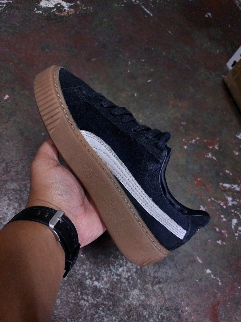 Puma platform core black online