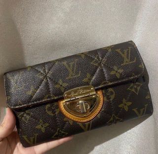 Quilted lv wallet