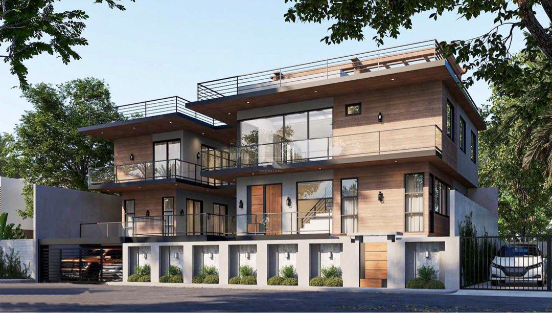 RC. Impressive House and Lot w/Roof deck and Pool in Vermont Subd