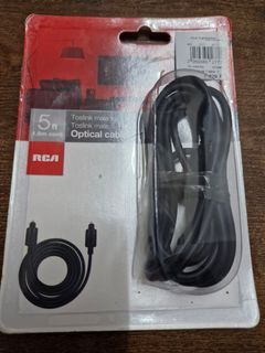 RCA USA brand optical cable Toslink male to male
