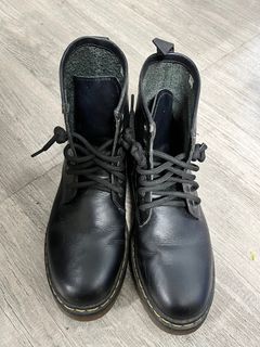 Rob & Mara - Blake in Black (Genuine Leather Boots)