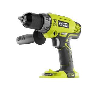 RYOBI P214 18V Cordless 1/2 in. Hammer Drill/Driver with Handle (Tool only- No Battery and charger), 600 in./lbs. torque to power through the toughest applications, Includes: Auxiliary Handle and Screwdriver Bit, 3-Mode Clutch bypass, Brand new in box.