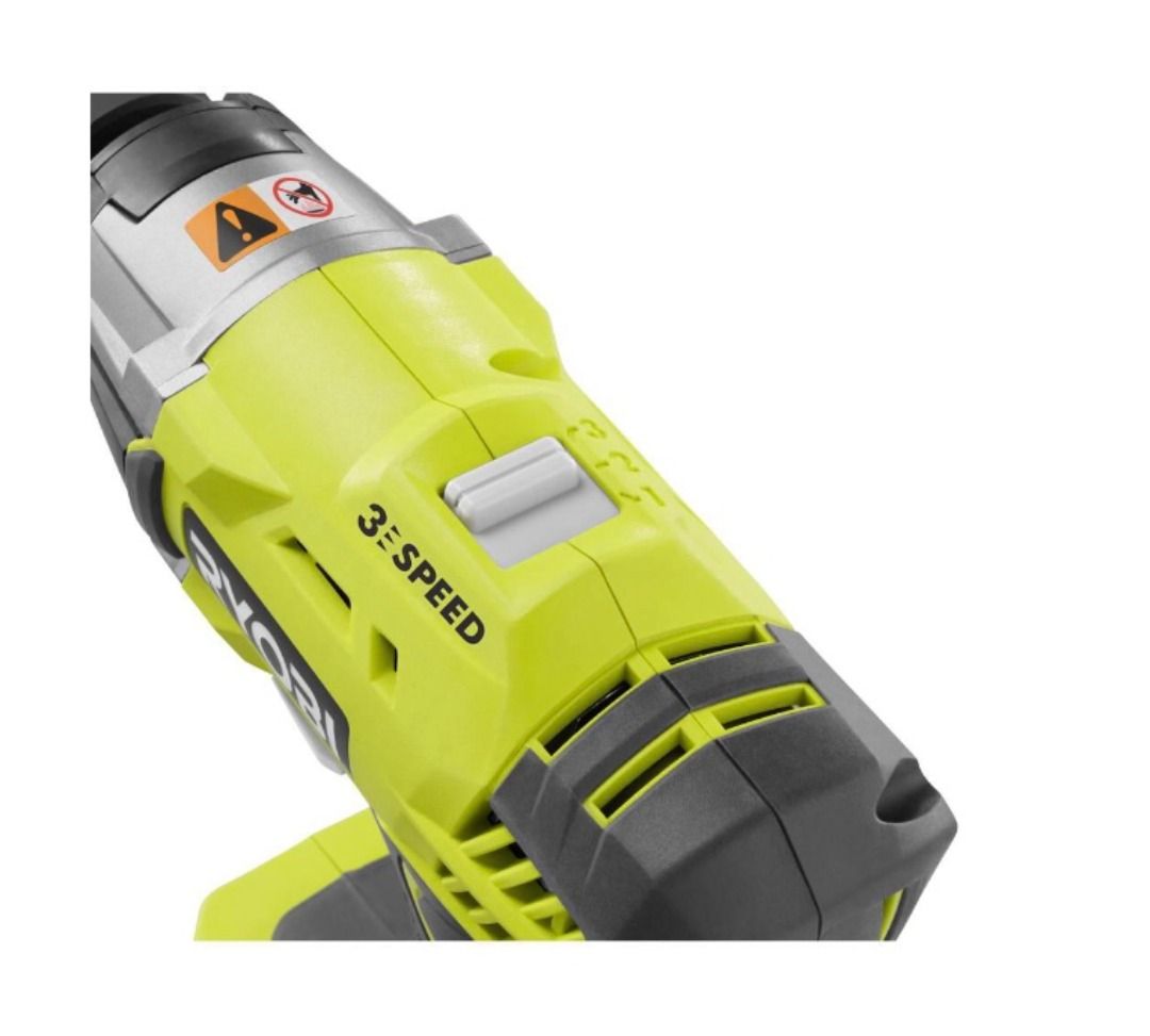 RYOBI P261K Cordless 3 Speed 1 2 in. Impact Wrench Kit 300 ft lbs with 1 4 Ah Battery PBP005 and Charger converted to 220V Impact mechanism