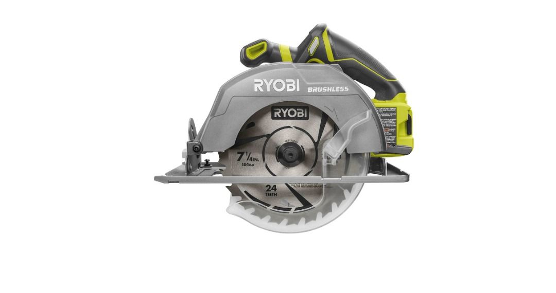 RYOBI P508 Cordless Brushless 7 1 4 in. Circular Saw Tool Only