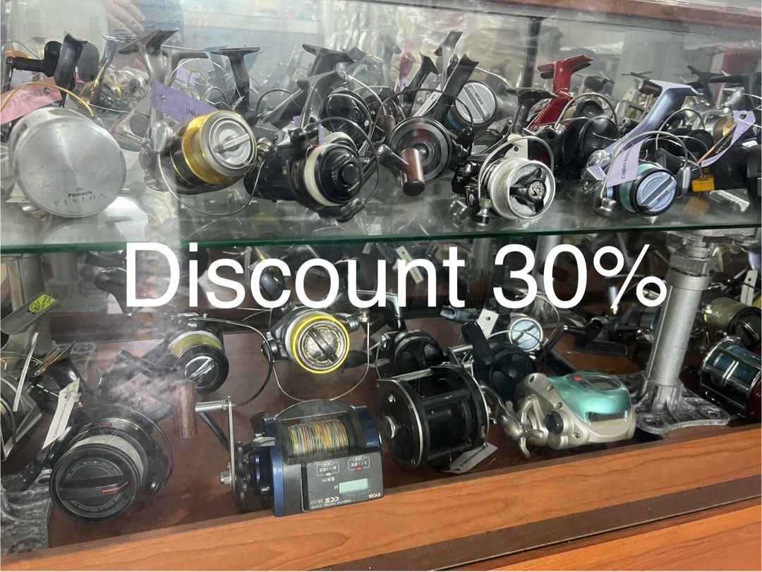 Sales‼️30% Discount Fishing Reels (Used From Japan), Sports