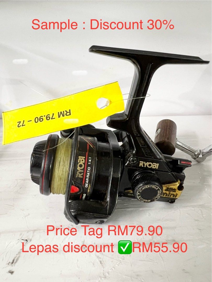 Sales‼️30% Discount Fishing Reels (Used From Japan), Sports