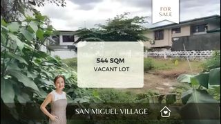 San Miguel Village Vacant Lot for Sale! Makati City