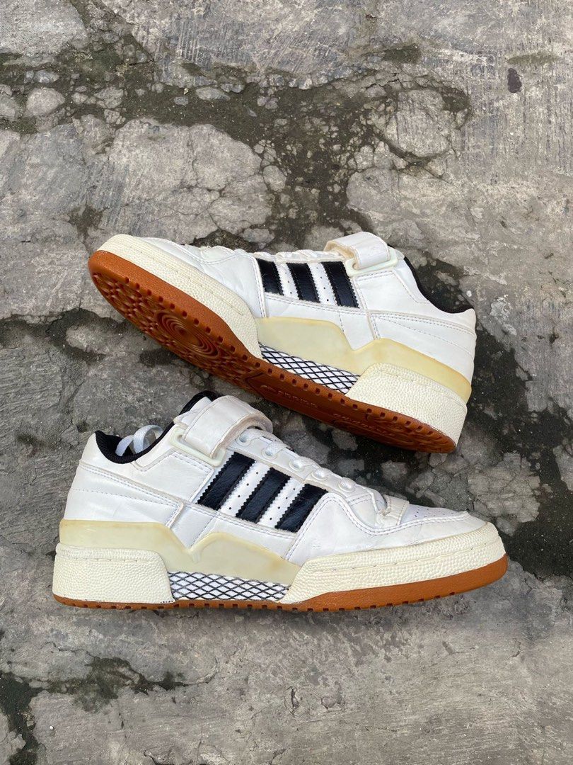Sepatu second adidas forum 84 high low (art g25813) golden size 40 original