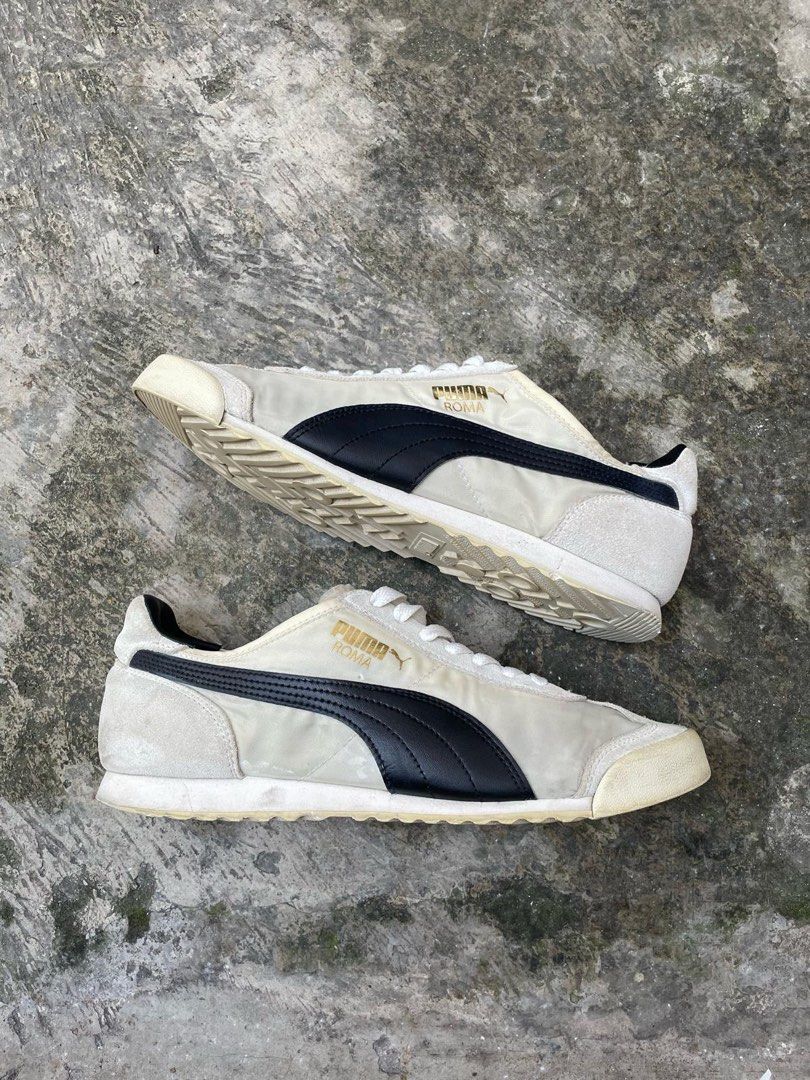 Sepatu second puma roma city series golden size 42 original