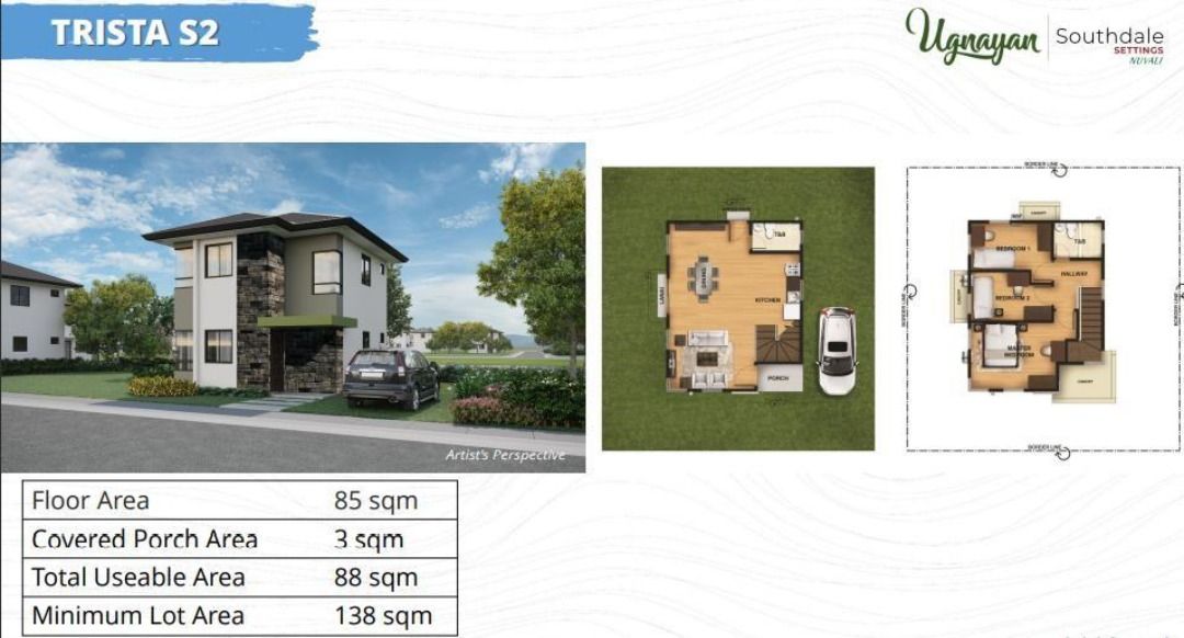 Southdale Settings Nuvali House & Lot for SALE Tristan S2, Property