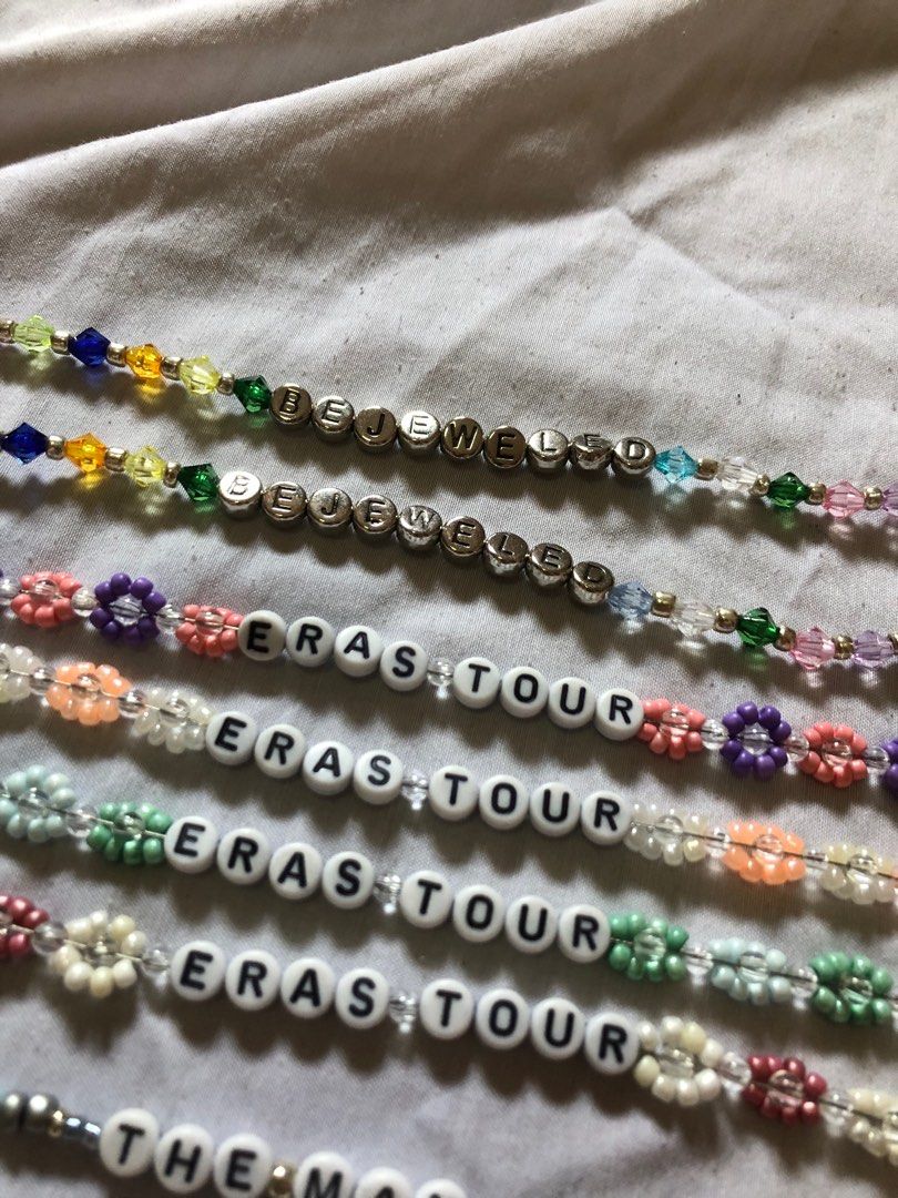 Taylor Swift Friendship Bracelets (Category: Bracelets) located in Mandaluyong City. Submitted by ryshe (Listing ID 1291594106, Image 3). Description: Assorted Price depends on design 40-150 pesos.