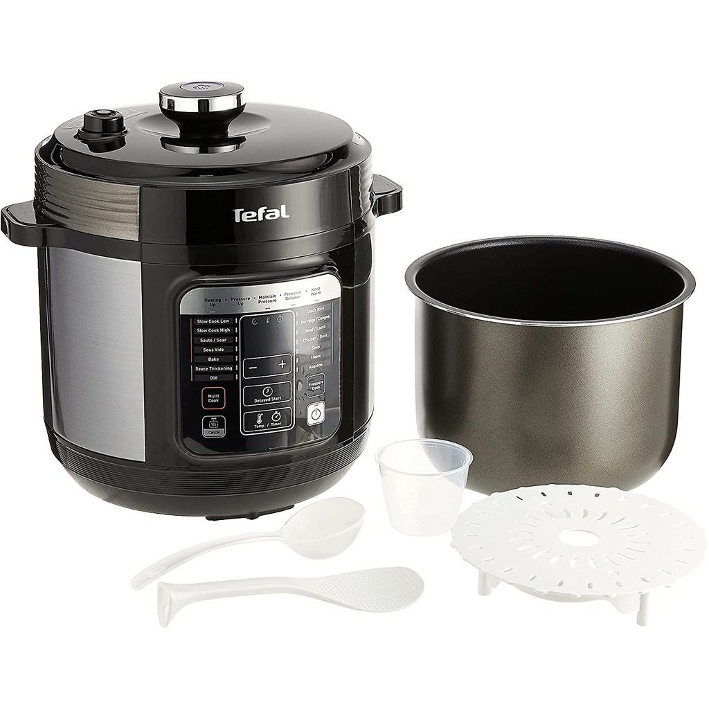 Tefal CY601 Home Chef Smart Electric Pressure Cooker 6L TV Home Appliances Kitchen Appliances Cookers on Carousell