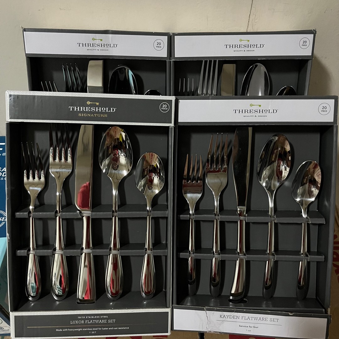 Threshold Signature Luxor Flatware Set, Furniture & Home Living