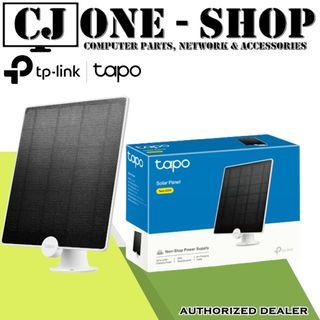 TP-Link Tapo A200 Solar Panel IP65 Weatherproof 360° Adjustable Angle Long-Lasting Charging Power