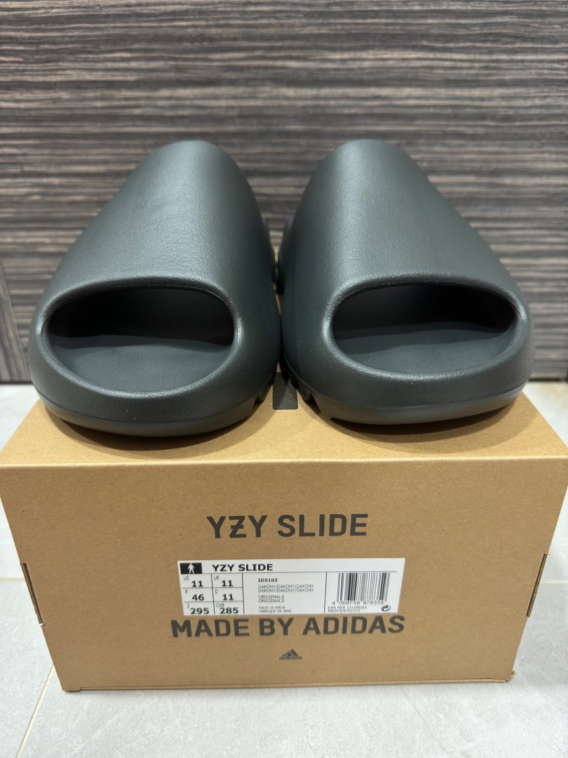 通販日本 adidas YEEZY Slide Dark Onyx 29.5cm ID5103 - メンズシューズ