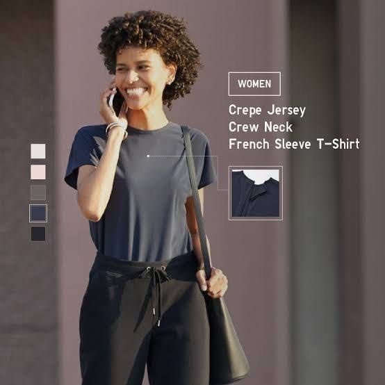 uniqlo french sleeve t shirt