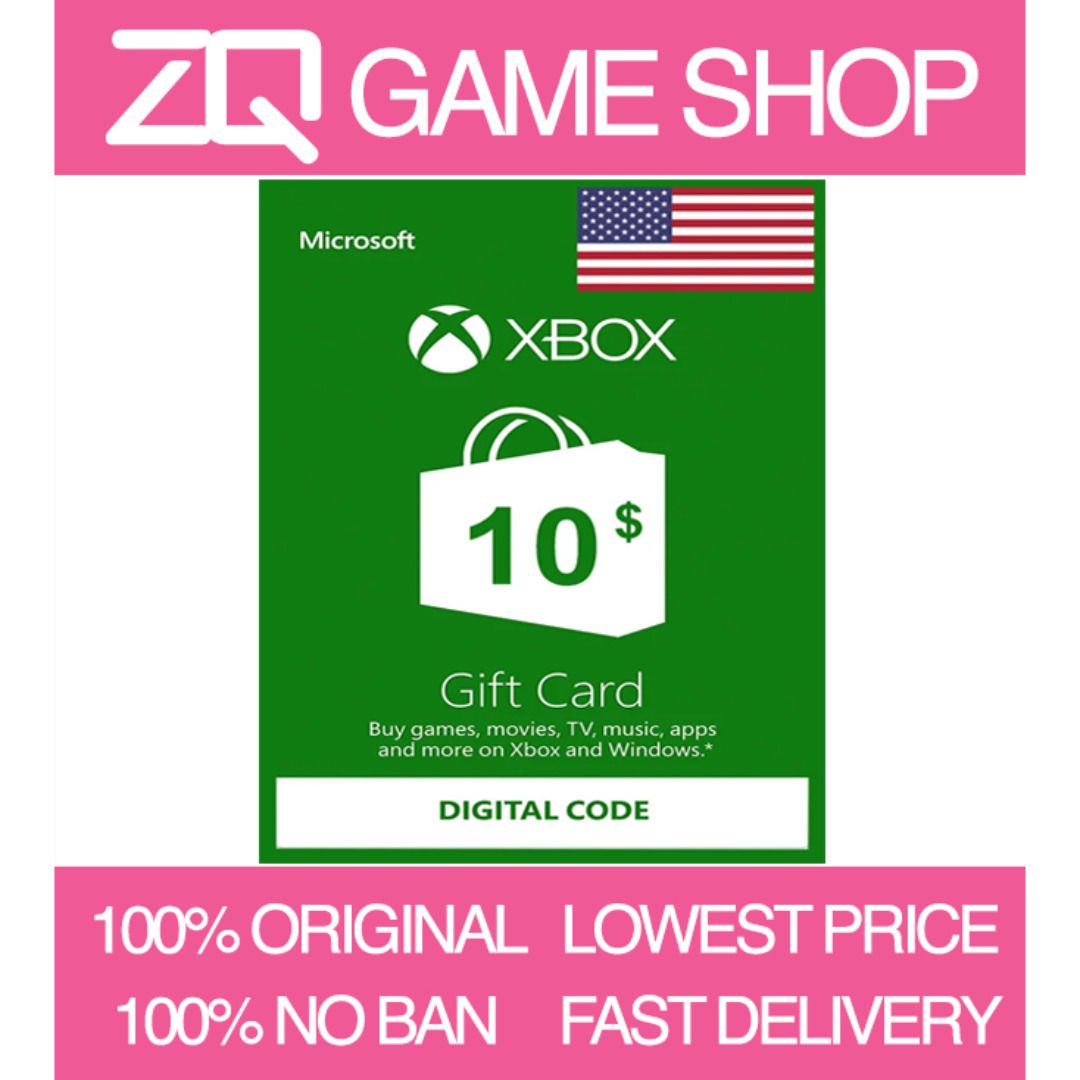 USA] Microsoft Xbox US Xbox USD Game Card Code Xbox Series XS Xbox One PC  Windows [Instant Delivery], Tickets & Vouchers, Store Credits on Carousell