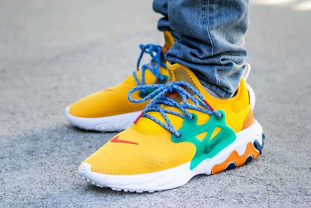 Presto react yellow store