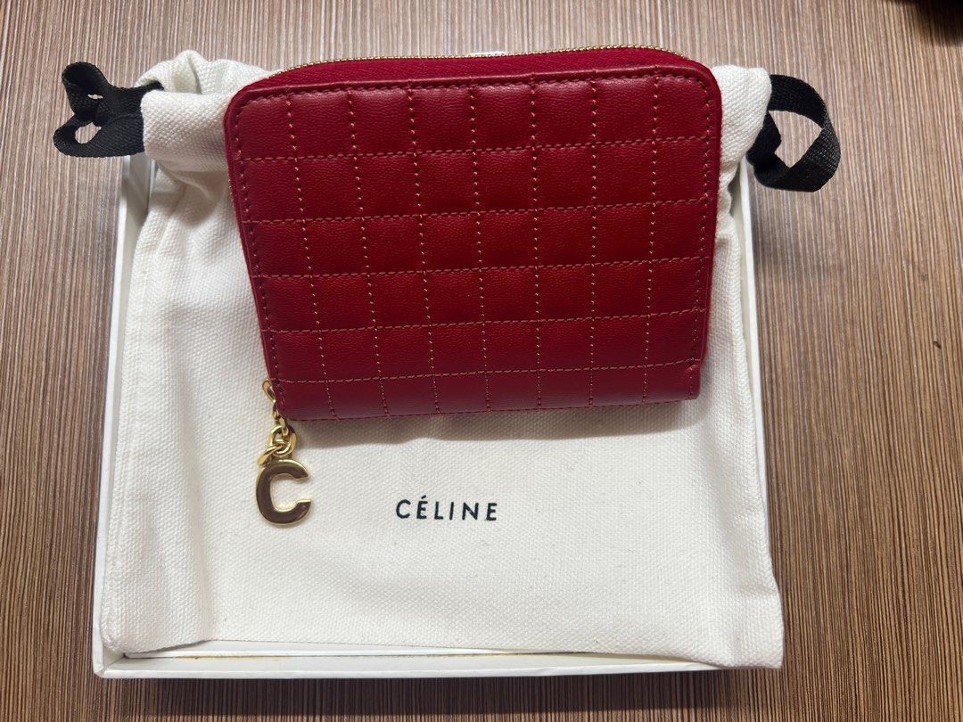 Vintage Celine C Charm Compact Zipped Wallet (Category: Luxury Bags & Wallets) located in Mandaluyong City. Submitted by nicamcm (Listing ID 1291566487, Image 1). Description: Vintage but never used and in excellent condition Complete with box, cards, and dust bag 6 card slots Originally 25,466 (23,500 discounted).