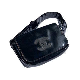 Vintage Chanel Patent Belt bag/cross body bag