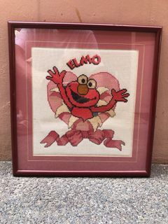 Vintage Elmo Cross Stitch  PH