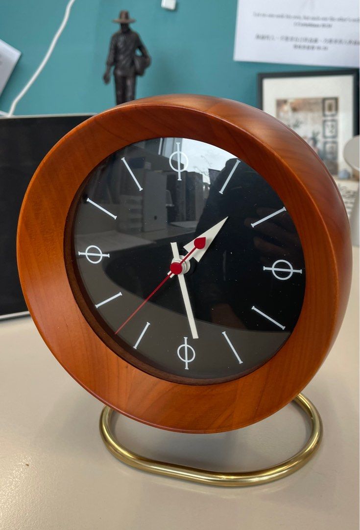 Vitra Chronopak Desk Clock by George Nelson, 傢俬＆家居, 家居裝飾